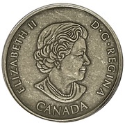 1 Cent - Elizabeth II New Brunswick obverse image