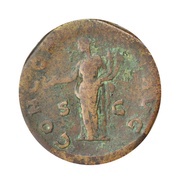 Sestertius - Sabina CONCORDIA AVG S C; Concordia, Rome, 136-138 reverse image
