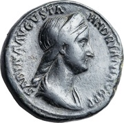 Sestertius - Sabina CONCORDIA AVGS C; Concordia obverse image