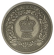 1 Cent - Elizabeth II Nova Scotia, Canada, 2018 reverse image