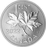 1 Cent - Elizabeth II Farewell to the Penny, Canada, 2022 reverse image
