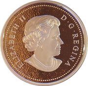1 Cent - Elizabeth II Canadaian penny obverse image