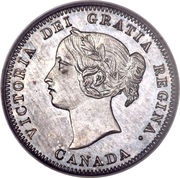5 Cents - Victoria obverse image