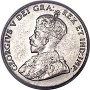 5 Cents - George V obverse image