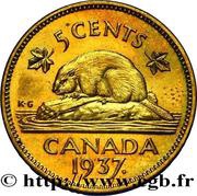 5 Cents - George VI Pattern strike reverse image