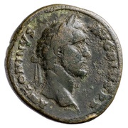 Sestertius - Antoninus Pius ASIA COS II S C; Asia obverse image