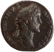 Sestertius - Antoninus Pius MAVRETANIA COS II S C; Mauretania obverse image