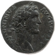 Sestertius - Antoninus Pius SCYTHIA COS II S C; Scythia obverse image