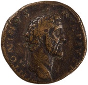 Sestertius - Antoninus Pius SYRIA COS II S C; Syria and Orontes obverse image