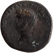 Sestertius - Antoninus Pius and Marcus Aurelius AVRELIVS CAES AVG PII F COS DES S C, Rome, 139 reverse image