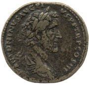 Sestertius - Antoninus Pius APOLLINI AVGVSTO S C; Apollo obverse image