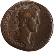 Sestertius - Antoninus Pius CONCORDIA EXERCITVVM S C; Concordia and Victory obverse image