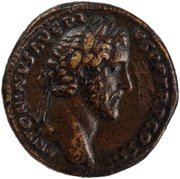 Sestertius - Antoninus Pius PROVIDENTIAE DEORVM S C obverse image