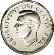 5 Cents - George VI Discovery of Nickel obverse image