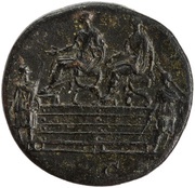 Sestertius - Antoninus Pius and Marcus Aurelius S C, Rome, 140-144 reverse image