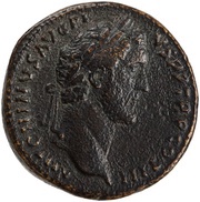 Sestertius - Antoninus Pius S C obverse image