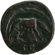 Sestertius - Antoninus Pius S C, Rome, 140-144 reverse image