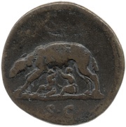 Sestertius - Antoninus Pius S C, Rome, 140-144 reverse image