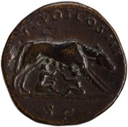 Sestertius - Antoninus Pius TR POT COS III S C, Rome, 140-144 reverse image