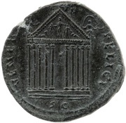 Sestertius - Antoninus Pius VENERI FELICI S C, Rome, 140-144 reverse image