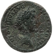 Sestertius - Antoninus Pius and Marcus Aurelius AVRELIVS CAESAR AVG PII F COS S C obverse image