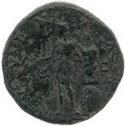 Sestertius - Marcus Aurelius IVVENTAS S C; Juventas, Rome, 140-144 reverse image