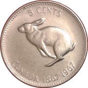 5 Cents - Elizabeth II Confederation reverse image