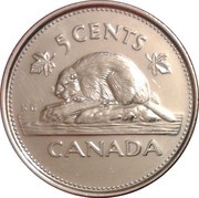 5 Cents - Elizabeth II Golden Jubilee reverse image