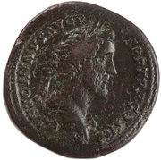 Sestertius - Antoninus Pius ITALIA S C; Italia obverse image