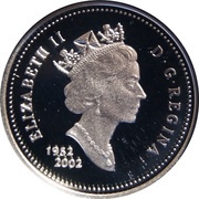 5 Cents - Elizabeth II Golden Jubilee Silver Proof Issue obverse image