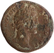 Sestertius - Antoninus Pius AED DIVI AVG REST COS IIII S C obverse image