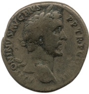 Sestertius - Antoninus Pius DISCIPLIN AVG S C obverse image