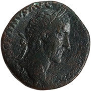 Sestertius - Antoninus Pius SECVND DECEM ANNALES COS IIII S C obverse image
