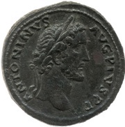 Sestertius - Antoninus Pius TR POT COS IIII ITALIA S C; Italia obverse image