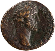 Sestertius - Antoninus Pius TEMPORVM FELICITAS COS IIII S C obverse image