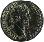 Sestertius - Antoninus Pius INDVLGENTIA AVG COS IIII S C; Indulgentia obverse image