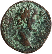 Sestertius - Antoninus Pius LIBERALITAS VII COS IIII S C obverse image