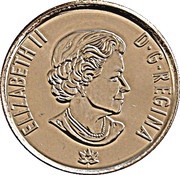 5 Cents - Elizabeth II Living Traditions obverse image