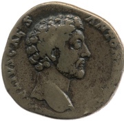 Sestertius - Marcus Aurelius TR POT X COS II S C; Fortuna obverse image