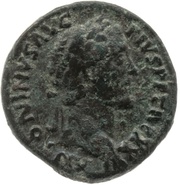 Sestertius - Antoninus Pius COS IIII S C obverse image