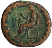 Sestertius - Antoninus Pius TR POT XX COS IIII S C; Securitas, Rome, 156-157 reverse image