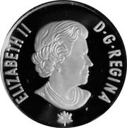 5 Cents - Elizabeth II Our home and native land; silver obverse image