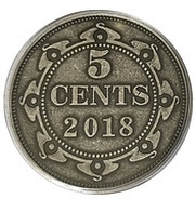 5 Cents - Elizabeth II Newfoundland, Canada, 2018 reverse image
