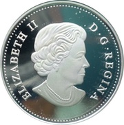 5 Cents - Elizabeth II Colored obverse image