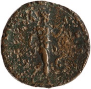 Sestertius - Marcus Aurelius TR POT XIIII COS II S C; Mars, Rome, 159-160 reverse image