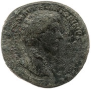 Sestertius - Marcus Aurelius and Lucius Verus LIB AVGVSTOR TR P XV S C COS III; Liberalitas obverse image