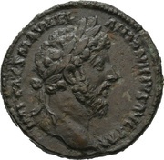 Sestertius - Marcus Aurelius SALVTI AVGVSTOR TR P XV S C COS III; Salus obverse image