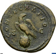 Sestertius - Antoninus Pius Divus CONSECRATIO S C, Rome, 161 reverse image