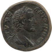 Sestertius - Antoninus Pius Divus CONSECRATIO S C obverse image