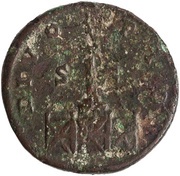 Sestertius - Antoninus Pius Divus and Antoninus Pius DIVO PIO S C, Rome, 161 reverse image